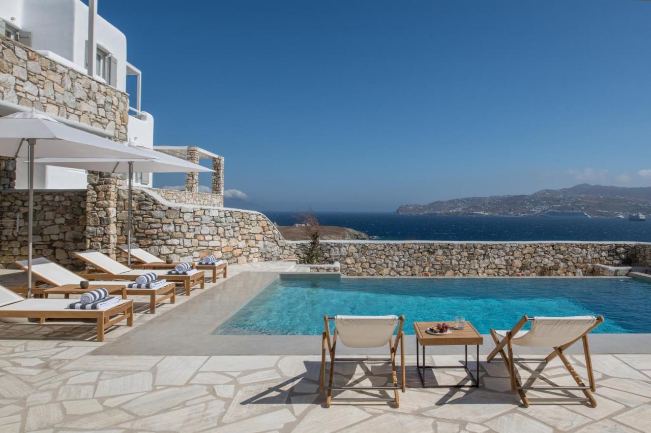 Mykonos Esti Luxury Villas Agios Ioannis Diakoftis Екстер'єр фото