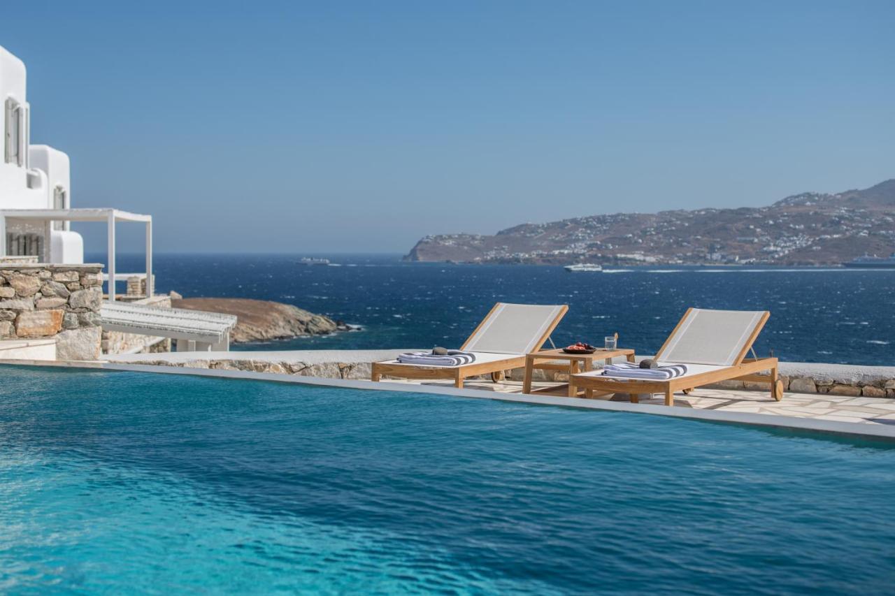 Mykonos Esti Luxury Villas Agios Ioannis Diakoftis Екстер'єр фото