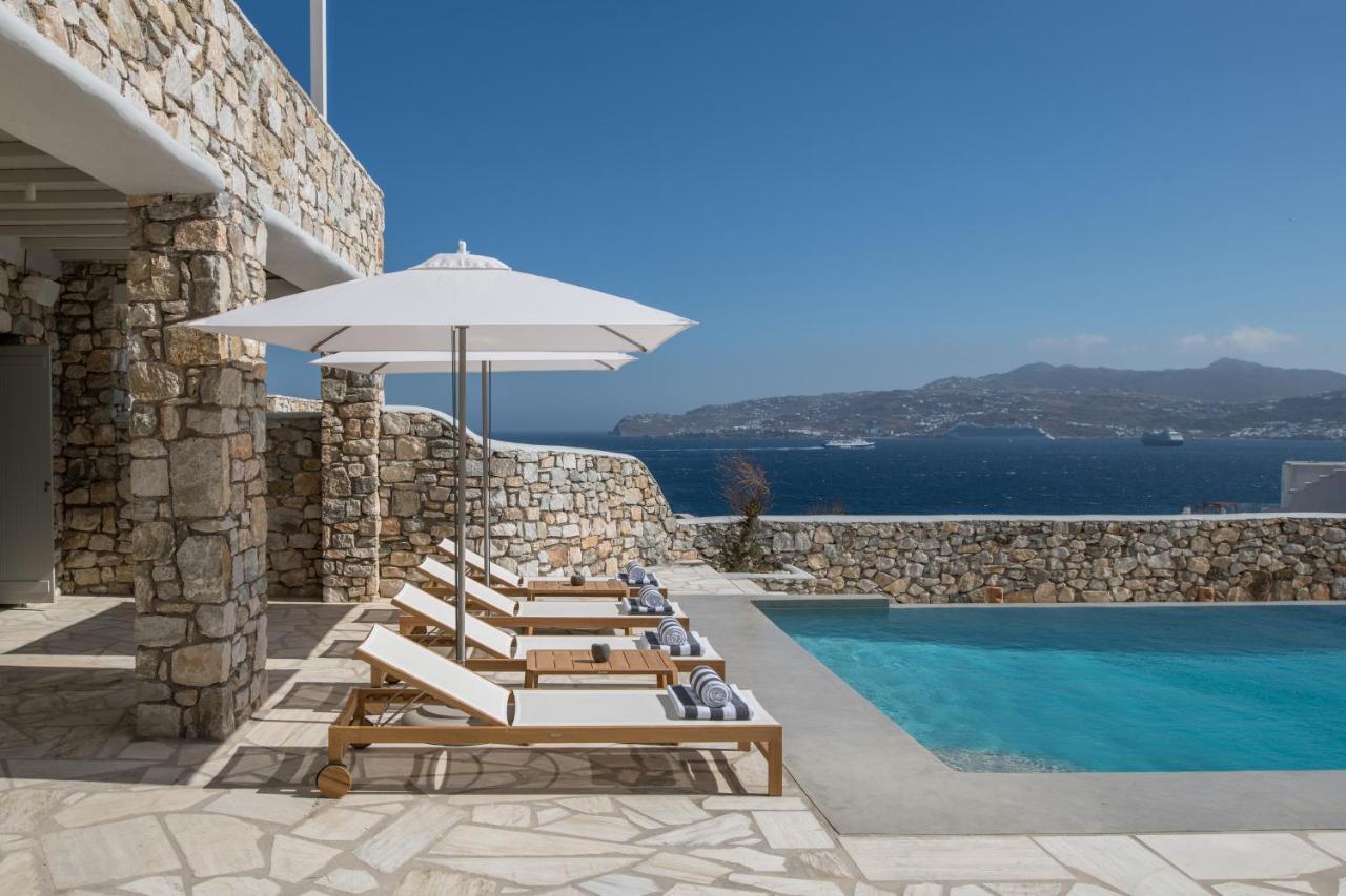 Mykonos Esti Luxury Villas Agios Ioannis Diakoftis Екстер'єр фото